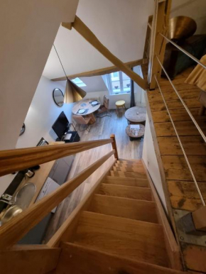 La Mezzanine d'Au Sans Pareil- Cosy appartement city center Honfleur